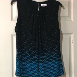 Calvin Klein L Tank Blouse